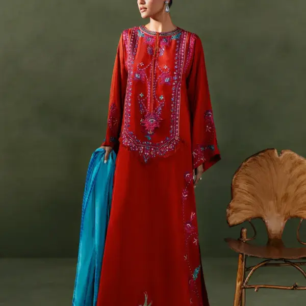 AMMARA KHAN Solenne '25 - Rust Aura (D-01)
