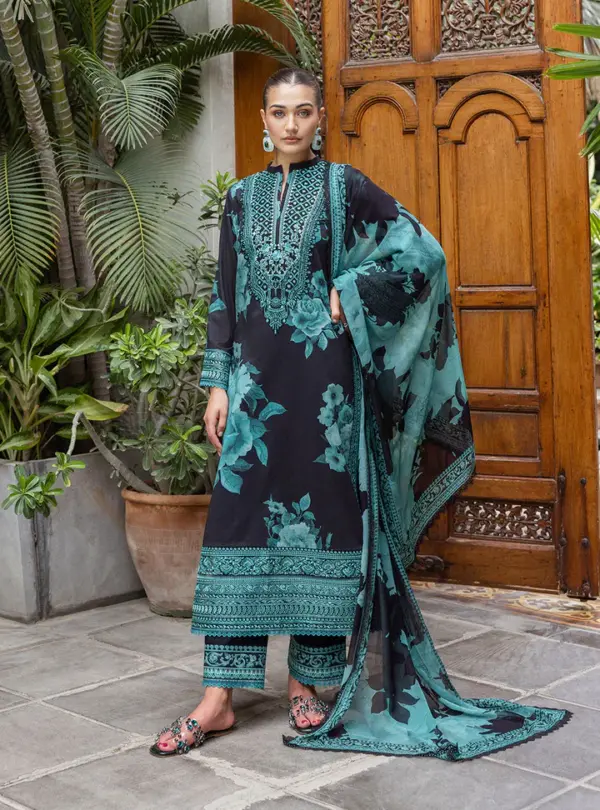ZAINAB CHOTTANI Tahra Lawn '25 - Raya
